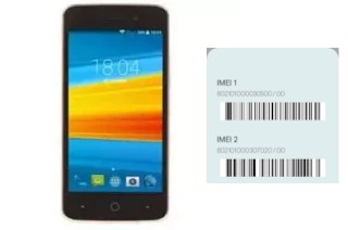 How to see the IMEI code in Ixion X245 Rock mini