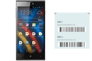 How to find the IMEI code on Ixion Y 5