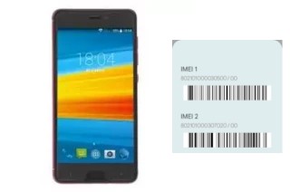 How to find the IMEI code on Ixion Z150