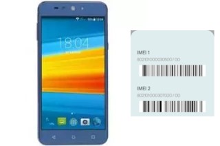 How to find the IMEI code on Ixion Z155