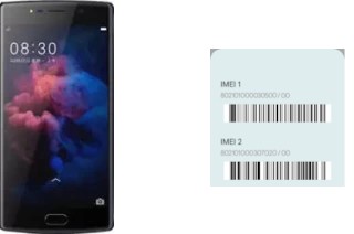 How to find the IMEI code on BL7000