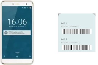 How to see the IMEI code in Doogee F7