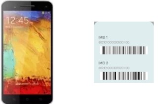 How to see the IMEI code in Max DG650S