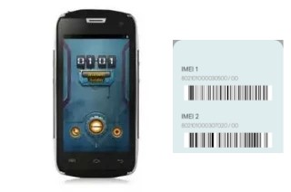 How to see the IMEI code in Titans2 DG700