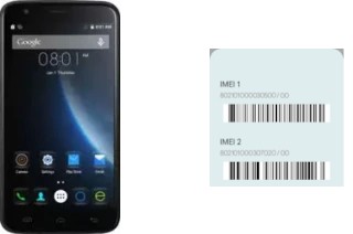 How to find the IMEI code on Valencia 2 Y100 Plus