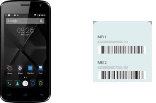 How to see the IMEI code in Doogee X3