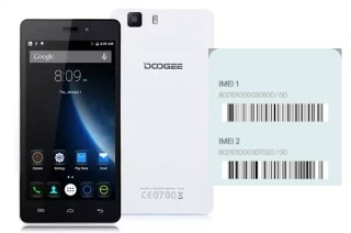 How to find the IMEI code on Doogee X5