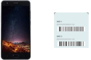 How to see the IMEI code in Doogee X55