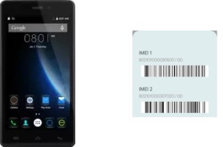 How to find the IMEI code on Doogee X5S