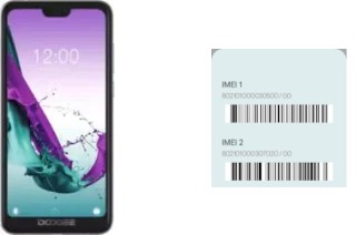 How to see the IMEI code in Doogee Y7