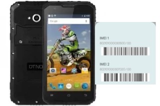 How to find the IMEI code on DTNO-I M3