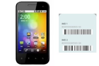 How to see the IMEI code in Ebest W70