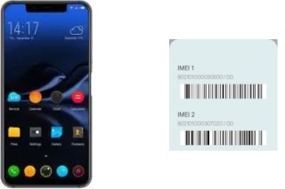 How to find the IMEI code on Elephone A4