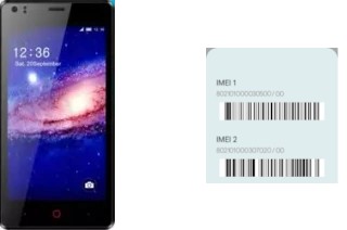 How to see the IMEI code in Elephone G1