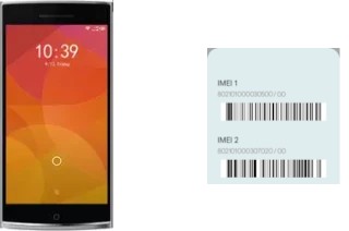 How to see the IMEI code in Elephone G6