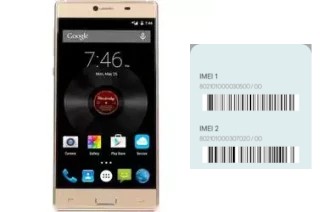 How to find the IMEI code on Elephone M2