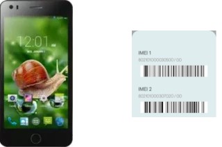 How to see the IMEI code in Elephone P6i