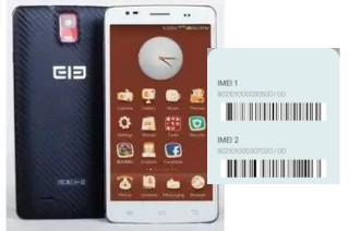 How to see the IMEI code in Elephone P7