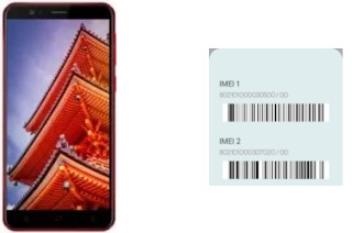 How to find the IMEI code on P8 3D