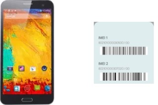 How to see the IMEI code in Elephone P8