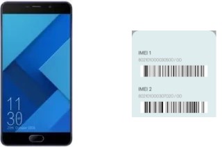 How to find the IMEI code on Elephone R9