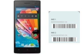 How to find the IMEI code on Smart Thin 5