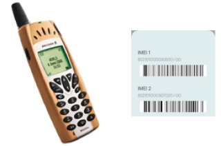 How to find the IMEI code on R520m