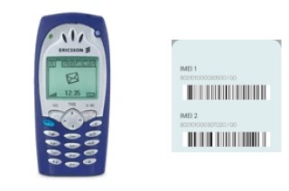 How to find the IMEI code on Ericsson T65