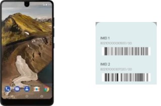 How to find the IMEI code on PH-1