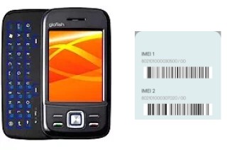 How to find the IMEI code on glofiish M750