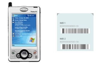 How to find the IMEI code on P700