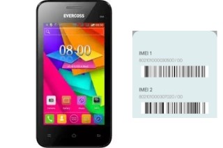 How to see the IMEI code in Evercoss A5A