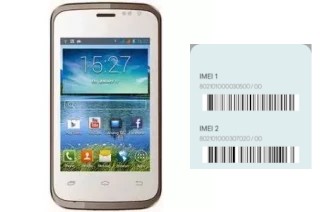 How to see the IMEI code in Evercoss A5V