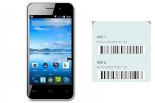 How to find the IMEI code on Evercoss A7E