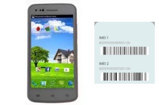 How to see the IMEI code in Evercoss A7S