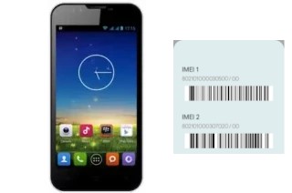 How to see the IMEI code in A7V plus