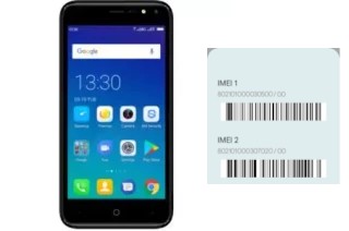 How to see the IMEI code in Evercoss S45