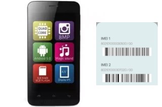 How to find the IMEI code on M4 Magic