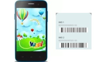 How to see the IMEI code in Yuppi