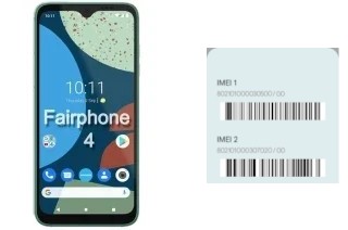 How to see the IMEI code in Fairphone 4