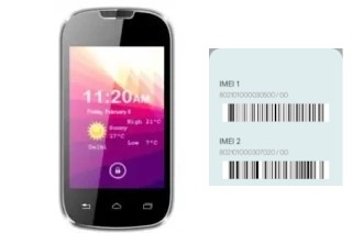 How to find the IMEI code on G-Tide M1