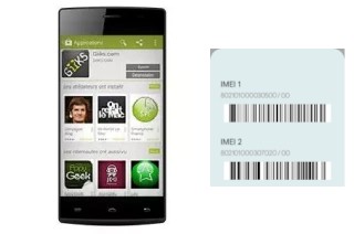 How to find the IMEI code on G-Tide S3