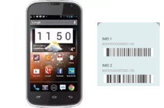 How to see the IMEI code in Gaba A57