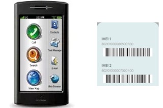 How to find the IMEI code on nuvifone G60