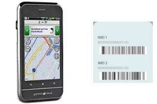 How to find the IMEI code on Garmin-Asus A10