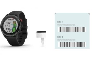 How to see the IMEI code in Approach S62 Bundle