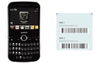 How to see the IMEI code in GSmart M3447