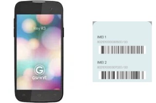 How to find the IMEI code on GSmart Rey R3