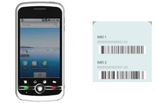 How to find the IMEI code on GSmart G1305 Boston