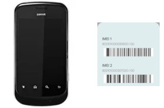 How to find the IMEI code on GSmart G1345